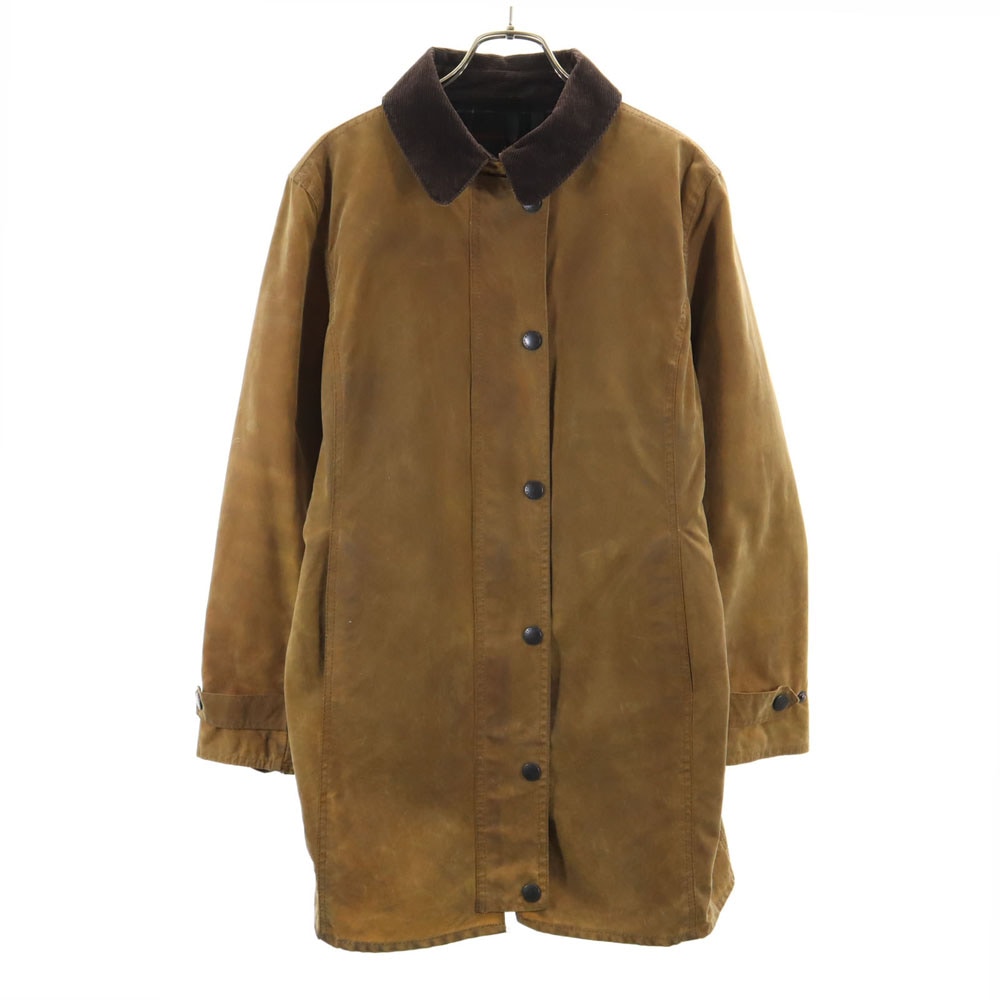 3ワラント ニューマーケット オイルドジャケット 12 ブラウン 中綿入り NEWMARKET JACKET レディース