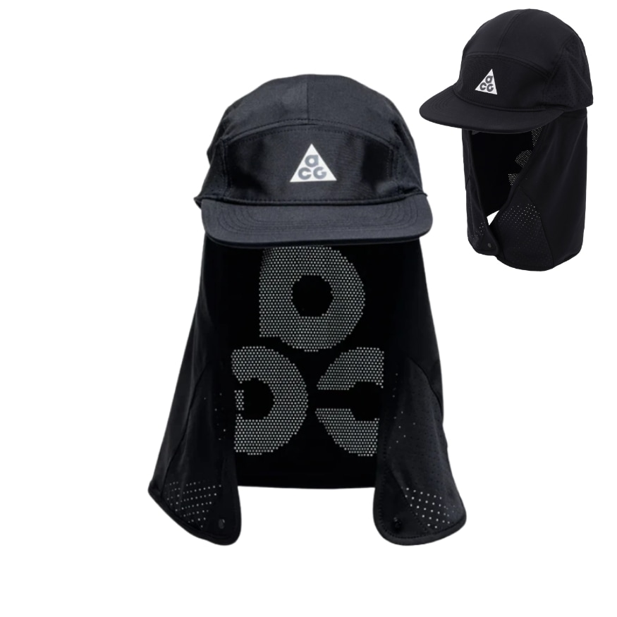 正規品 関税込 ACG Fly HJ7021-010 フライ キャップ ブラック スポーツ アウトドア 帽子 軽量 通気性 男女共用