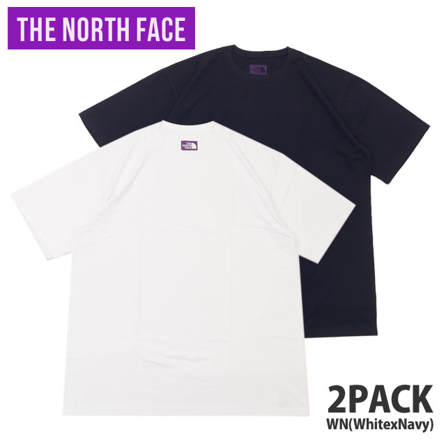 ザノースフェイスレーベル THE NORTH FACE PURPLE LABEL Pack Field Tee 2枚セット NT3364N 200-009245-067
