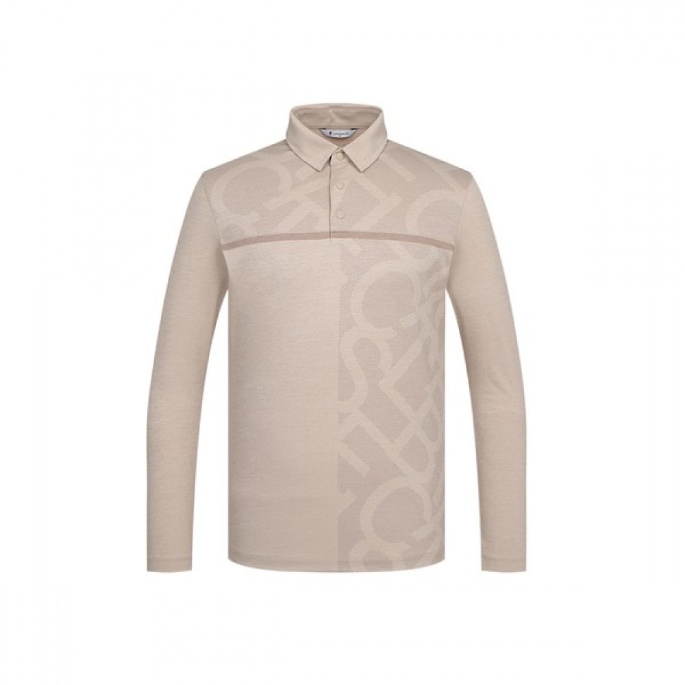 [カステルバジャック] メンズビッグロゴデフォルメパターンカラーTシャツ_BGCSTS006BE