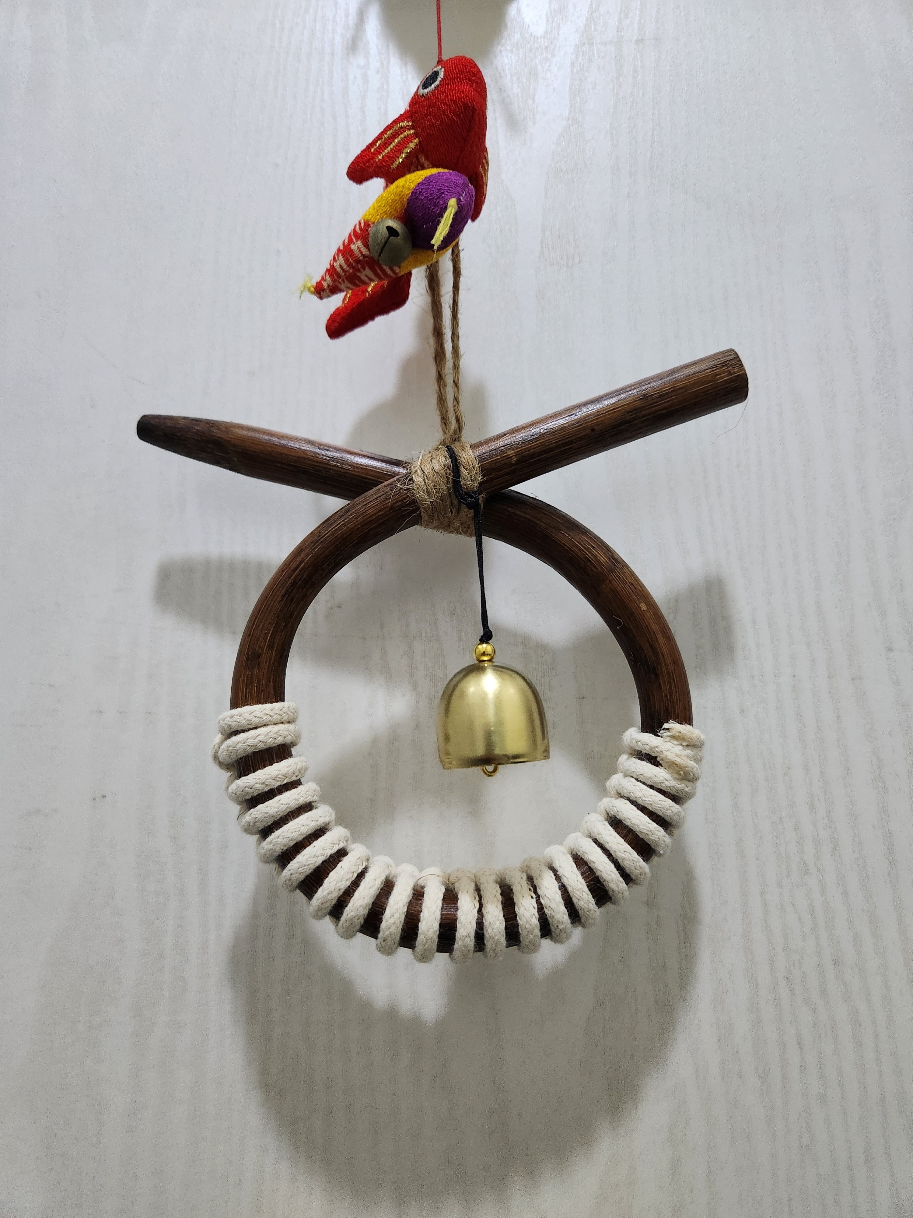 牛の鼻木 幸運をもたらす風景種 「はなぎ」 韓国伝統 玄関の鐘