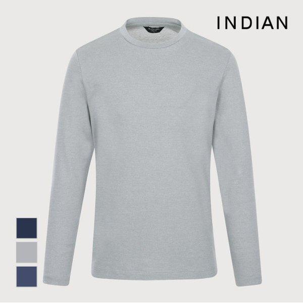 [INDIAN] コットンブレンド ラウンド Tシャツ_MIVAL4S1171