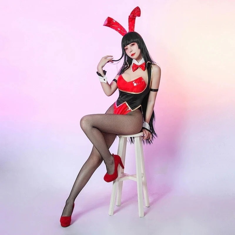 賭ケグルイ蛇喰夢子バニーガールコスプレ衣
