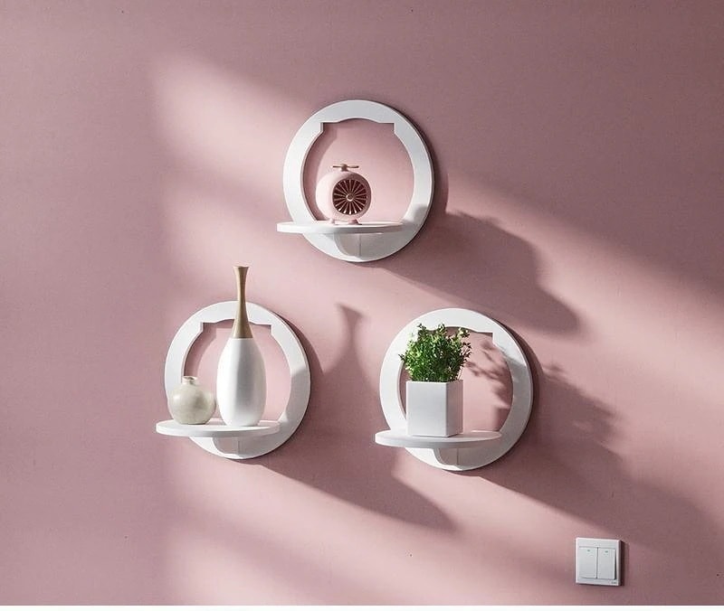 ウォールシェルフパンチング壁掛けパンチのない