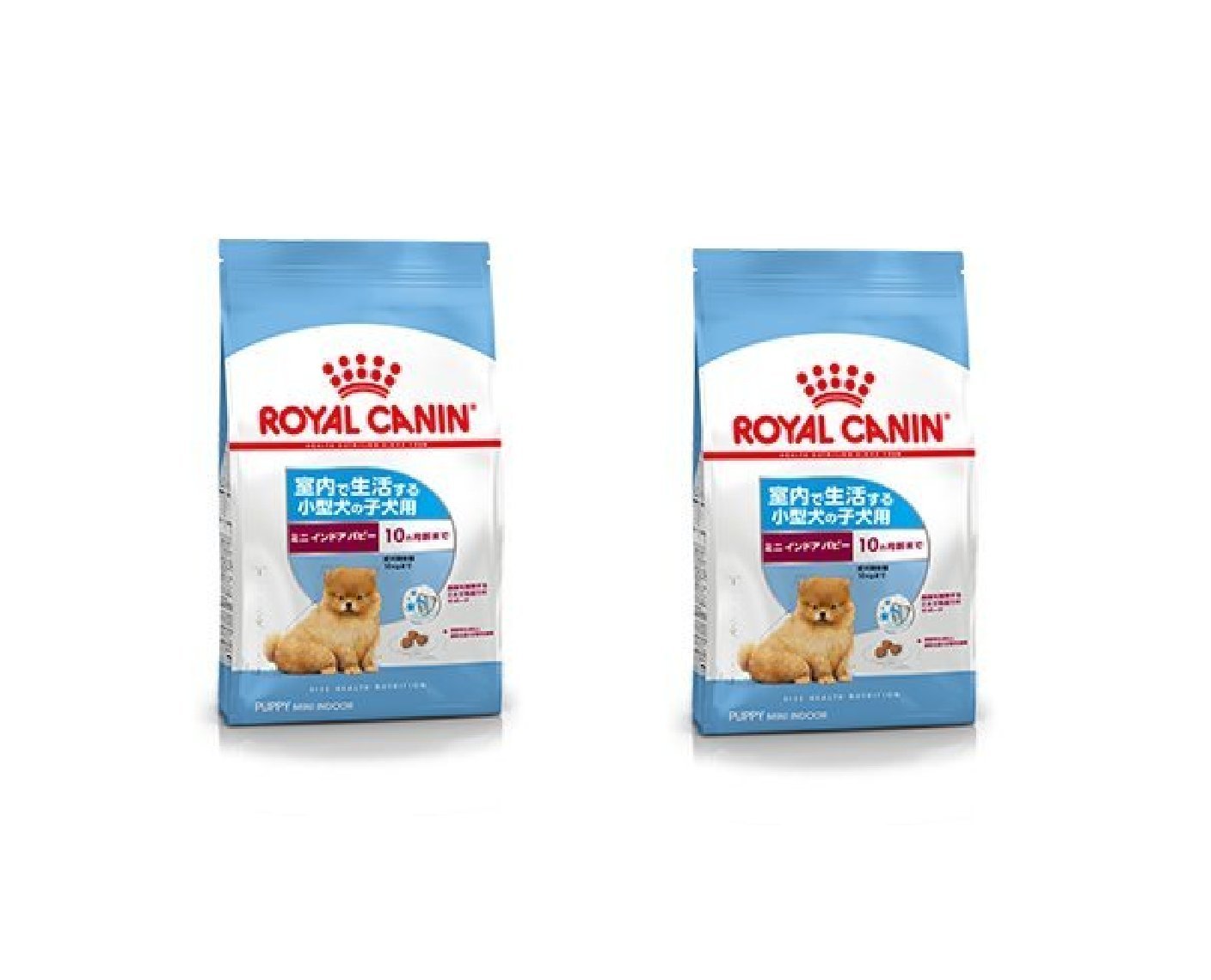 ロイヤルカナン SHNミニ インドア パピー(室内で生活する小型犬専用フード　子犬) 800g×2個セット