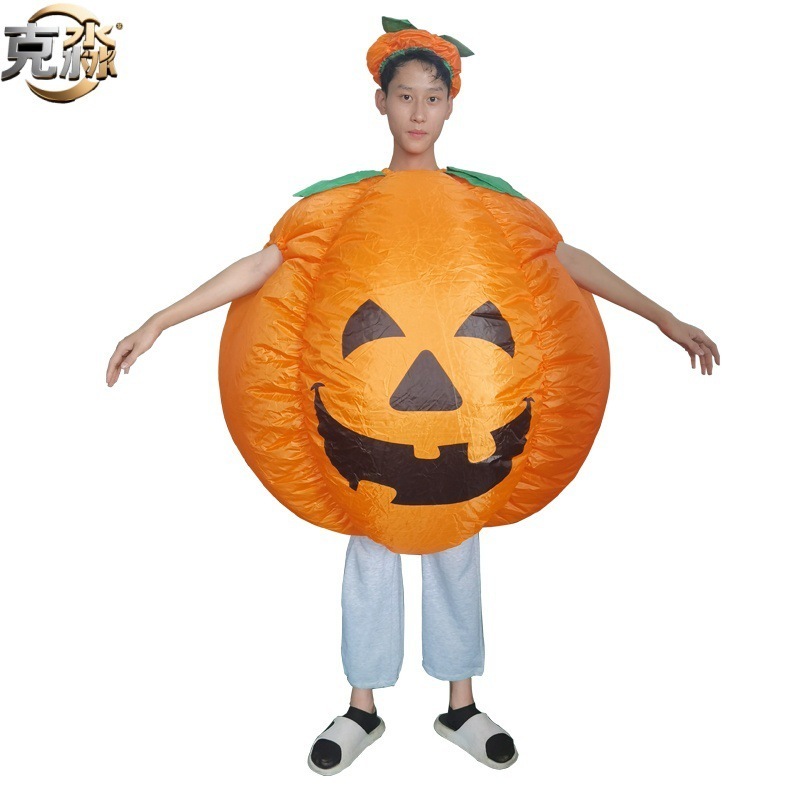 ホットセールのクリスマスとハロウィーンのカーニバルカボチャインフレータブルコスチュームシリーズ面白いシリーズ
