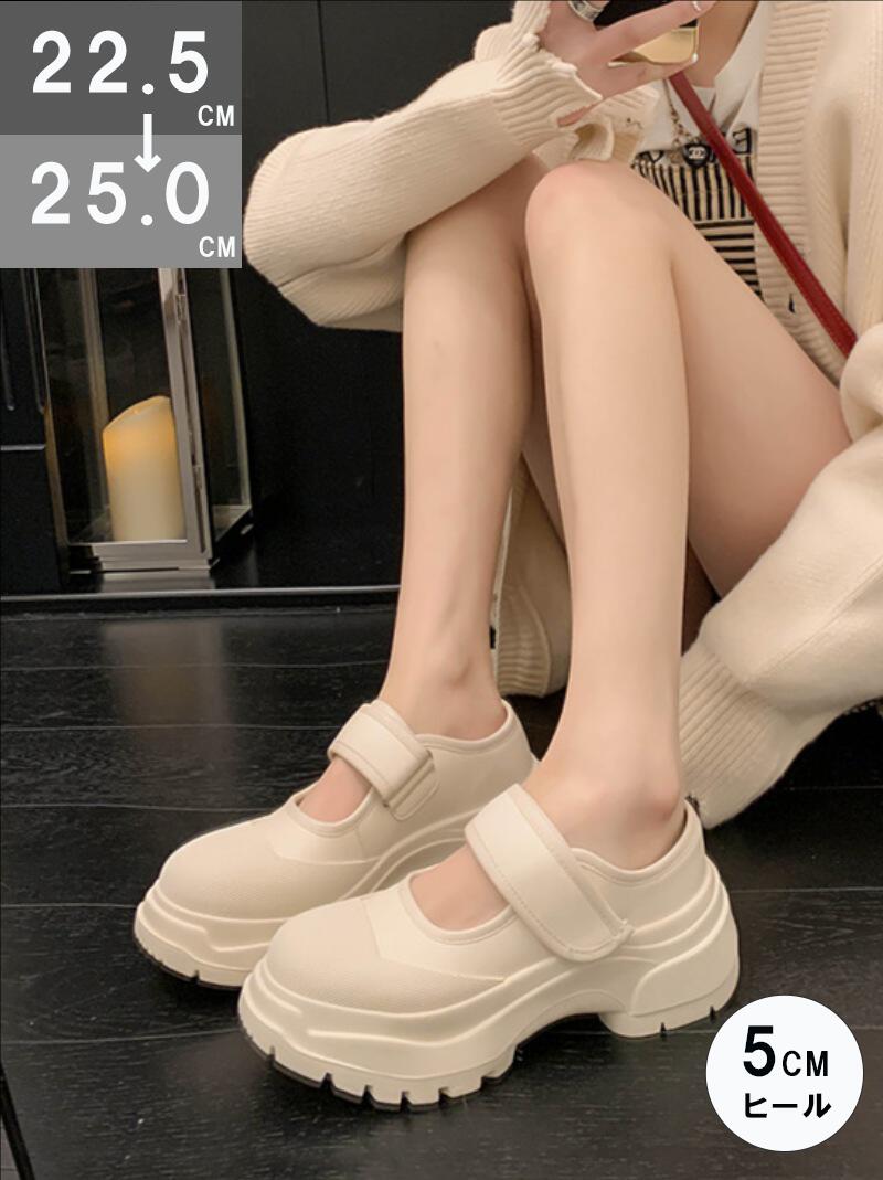 厚底スニーカー レディース 靴 厚底 5cmヒール ローカットキャンバス 快適 歩きやすい 痛くない 軽量 美脚 防滑 軽い 通学 通勤 仕事 旅行 おしゃれ ファッション