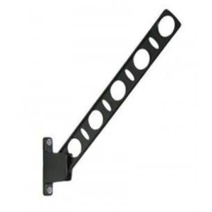 DRY・WAVE 窓壁用物干金物 KAN55 ブラック