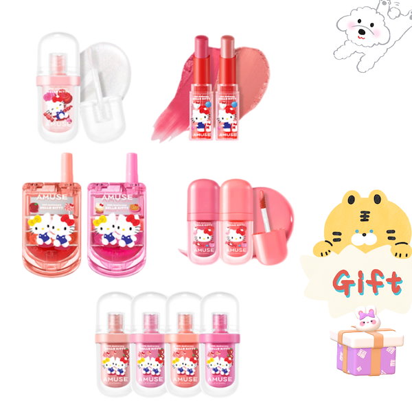 Qoo10] アミューズ [NEW]現品リップアンドチーク X ハ
