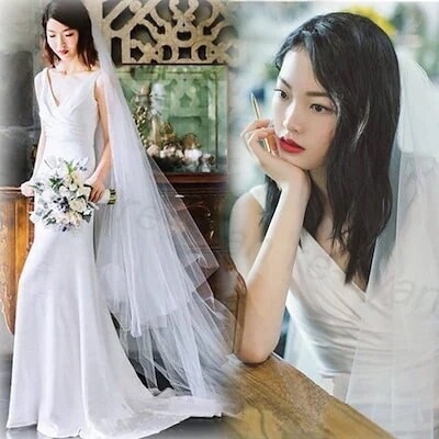 新作 ワンピースドレスウエディングドレス 二次会 花嫁 白 ワンピース ロングドレス パーティードレス 結婚式 二次会 成