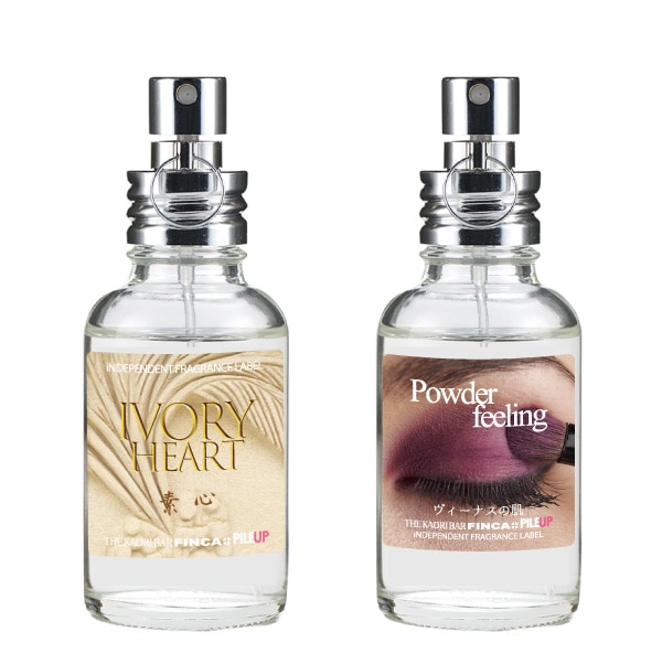 オードトワレセット アイボリーハート & パウダーフィーリング EAU DE TOILETTE 各30mL