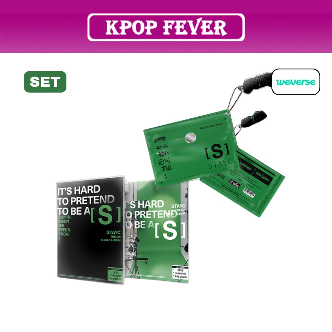 [3種セット] [online特典] STAYC - [ S ] 5TH SINGLE ALBUM / PHOTOBOOK ver. + PLVE ver.