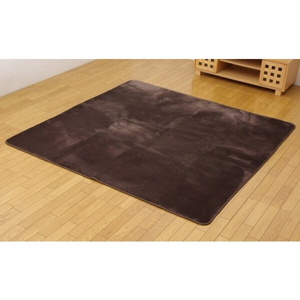 1280120061403 水分をはじく 撥水加工カーペット 撥水リラCE ブラウン 200×300cm メーカー直送