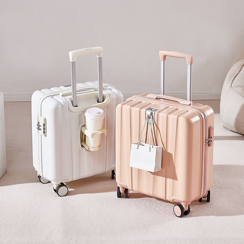 小型キャビンケース 18 インチ 新品 男女兼用スーツケース パスワード トロリーバッグ 軽量 小型 旅行ケース 収納バッグ