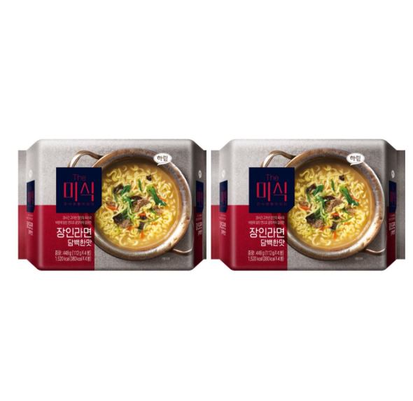 THE美食 職人ラーメン淡泊な味 112g*4個*2 K-FOOD