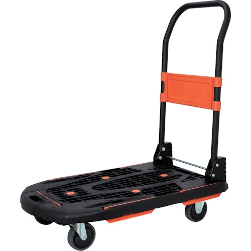 トラスコ中山 MPK-780-BK 樹脂台車 【新型】カルティオ 780×490mm 折畳 (黒) 2024モデル MPK780BK