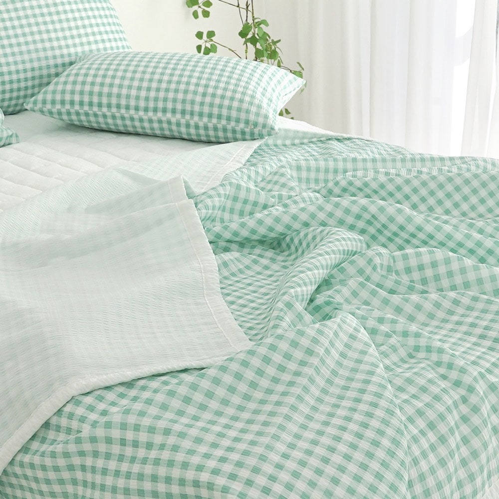 スコホーム私のキャンディシアサーカー夏二重布団