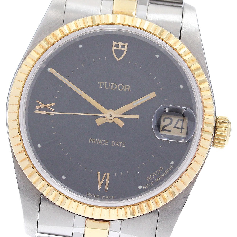 チュードル TUDOR 8030 プリンスデイト cal.2824-2 自動巻き メンズ 内箱付き_888588【中古】