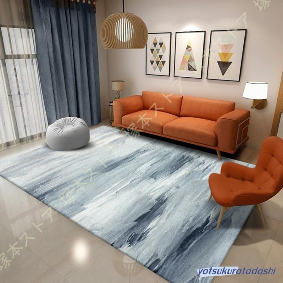 今も人気！ラグ ラグマット 洗えるラグ 長方形 ラグマット ホット カーペット 北欧 防湿 柔軟 ラグカーペット ジオメトリー おしゃれ グラデーション ラグ