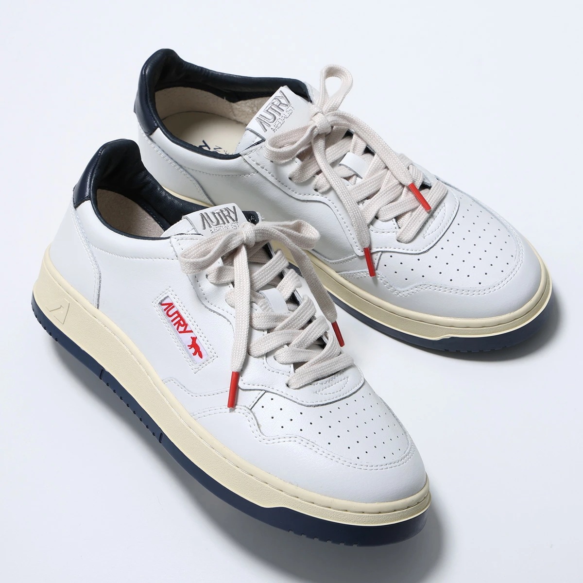MAISON KITSUNE x AUTRY MEDALIST メゾンキツネ オートリー メダリスト コラボ スニーカー AULM MK01 メンズ プラットフォーム ローカット 厚底