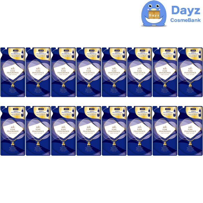 ファーファ ファインフレグランス オム 柔軟剤 詰め替え用　500mL　16点セット　　クリスタルムスクの香り　　ファーファ柔軟剤 fafa fine　nc