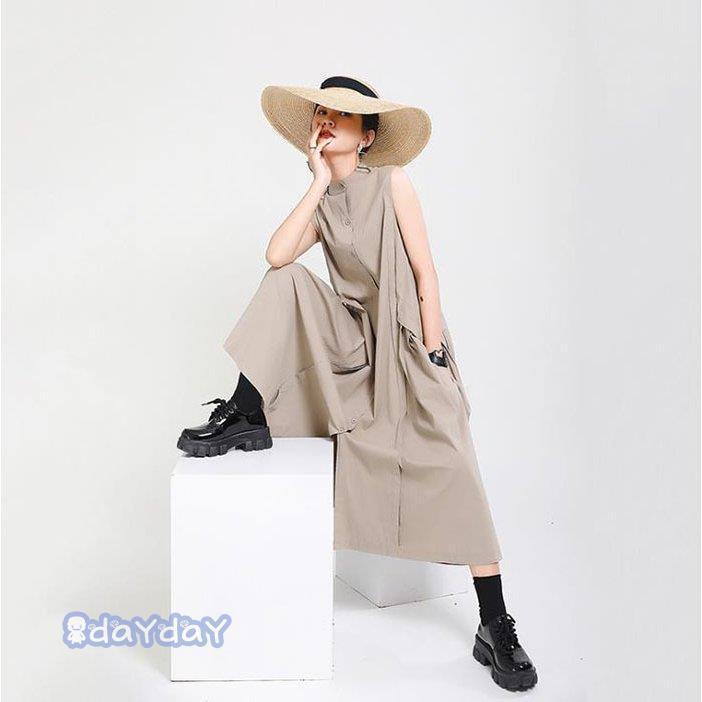 春夏 Aライン 2025新作 夏 大きいサイズ レディース ロング丈 ノースリーブワンピース マキシワンピース リゾート