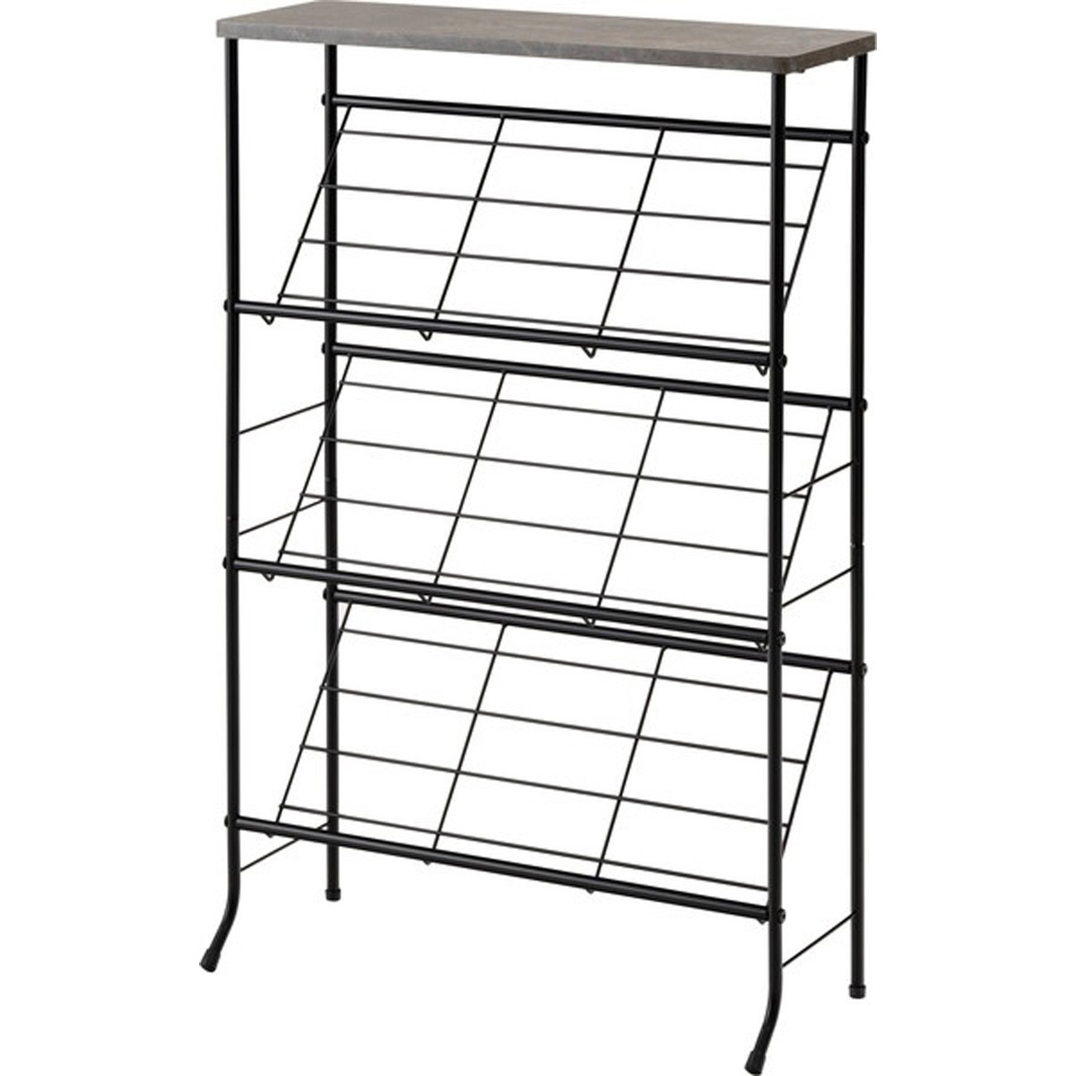 シューズラック 3段 幅60cm 靴箱 棚 ディスプレイラック オープンラック オープンシェルフ マガジンラック スチールラック 下駄箱 靴箱 玄関収納 靴入れ 靴収納 靴ラック 収納棚 スチール シ