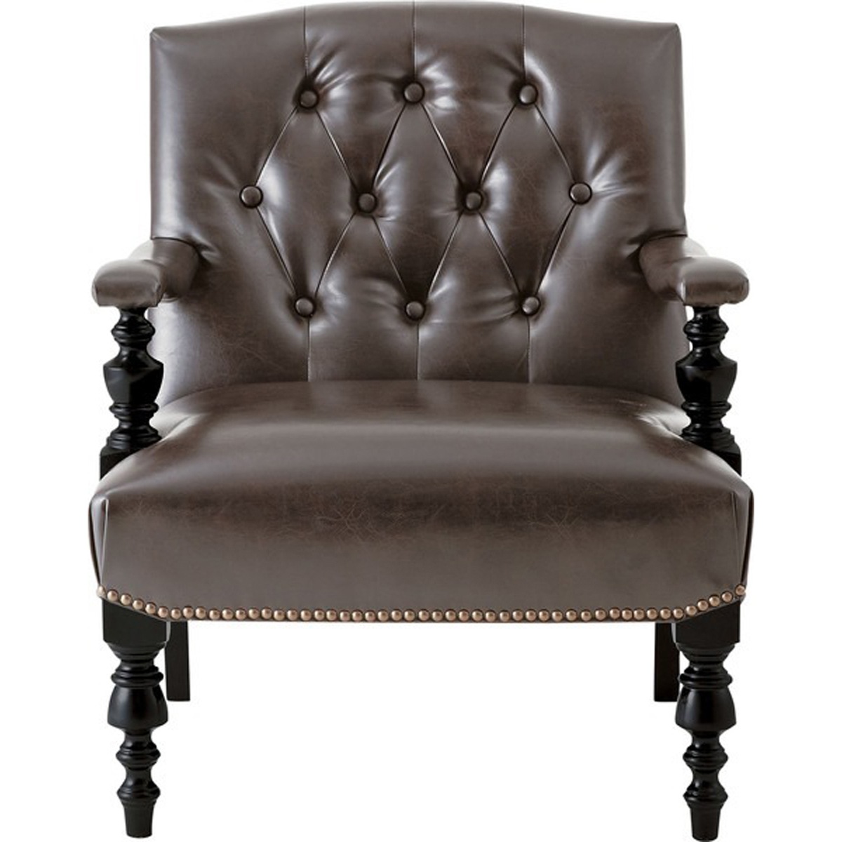 アームチェア 天然木 ラバーウッド ラッカー塗装 ウィービングベルト ボンデッドレザー