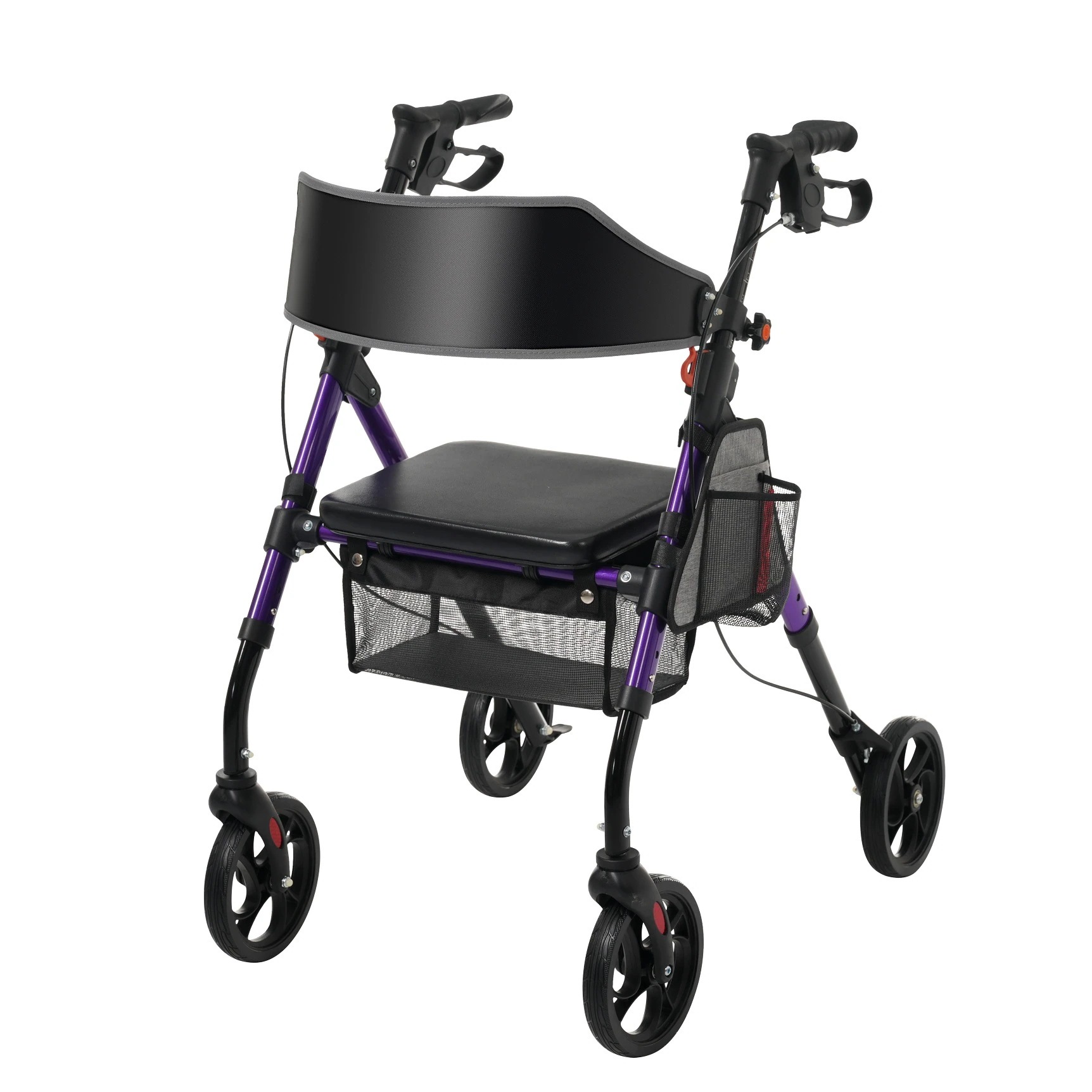 【安心保証】歩行器 歩行車 シルバーカー 室外用 6段階高さ調整 折りたたみ可能 座面付き 四輪 キャスター付き おしゃれ 座れる 散歩 シニア 歩行補助 買い物 ショッピングカー 大容量 老人車 手 16,270円