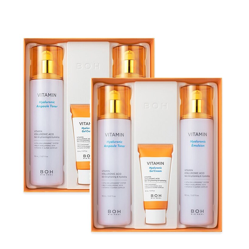 ビタミンヒアルロンとしてニックアンプルトナー＆エマルジョン(150ml x2 + 150ml x2+ ジェルクリーム30ml x2) [2個セット] 11,660円
