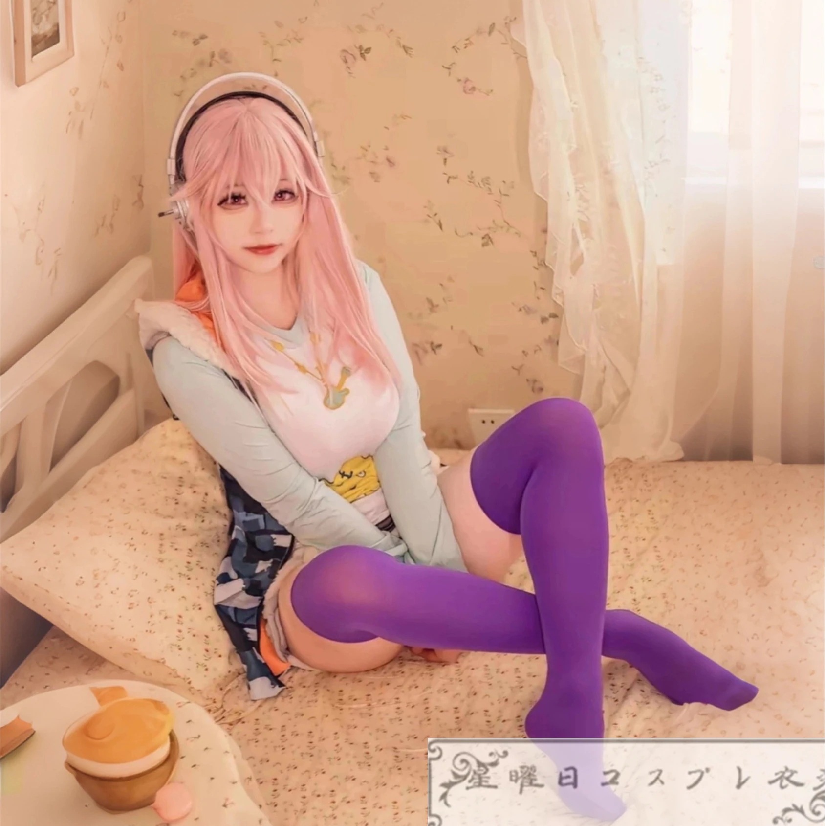 在庫品 すーぱーそにこ ニコちゃん コスプレ衣装 ハロウィン コスチューム 変装 仮装