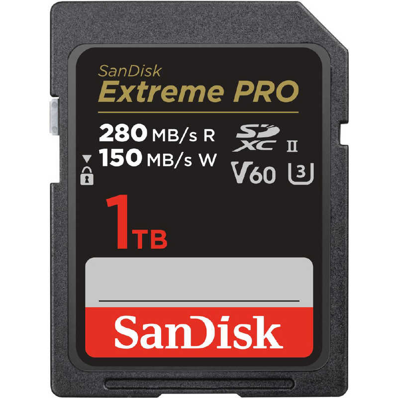 サンディスク　SanDisk Extreme PRO UHS-II V60［Class10 /1TB］　SDSDXEP-1T00-JNJIP