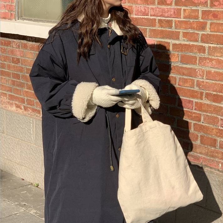 限定カラーアウター レディースなコート ロング ジャンパー スタジアムコート 無地 長袖 もこもこ ボア グレー アプリコット ネイビー 紺 オーバーサイズ カジュアル 大人かわいい ルーズ メンズラ