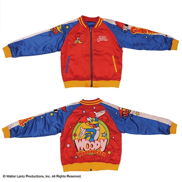 4755007800 ウッドペッカー ファニーラフター スカジャン(L)