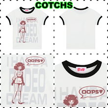 【COTCHS】半袖Tシャツ OOPS RINGER TOP (GIRLS) COTCHS 카치스