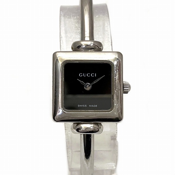 グッチ バングルウォッチ 1900L クォーツ 時計 腕時計 レディース 【中古】