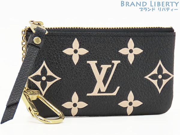 新品同様ルイヴィトンバイカラーモノグラムアンプラントポシェットクレキーリング付きコインケース小銭入れM80885