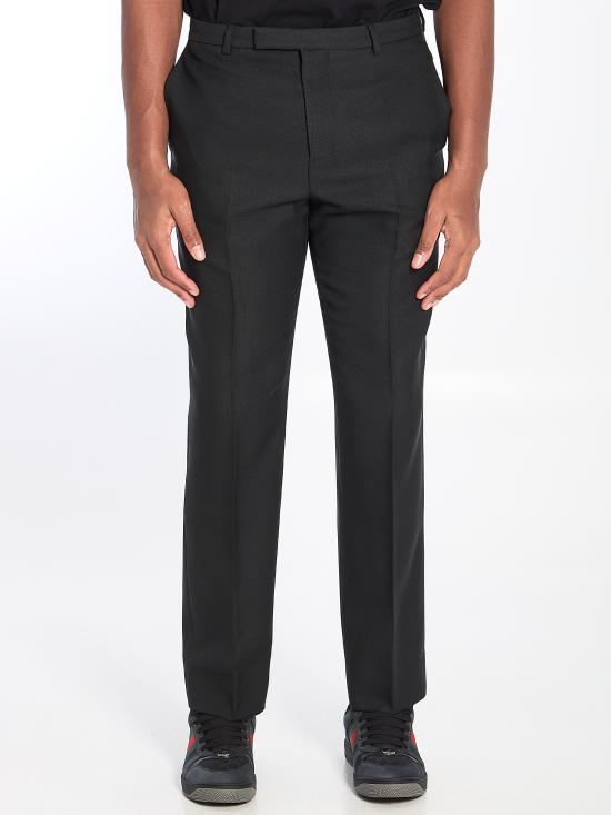 GUCCI Men Straight Pants 814299 BLACK