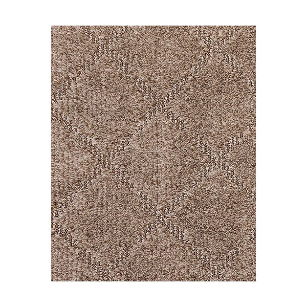 日本製 ラグマット/絨毯 (江戸間8畳 ベージュ) ホットカーペット・ロボット掃除機対応 『コール』 プレーベル