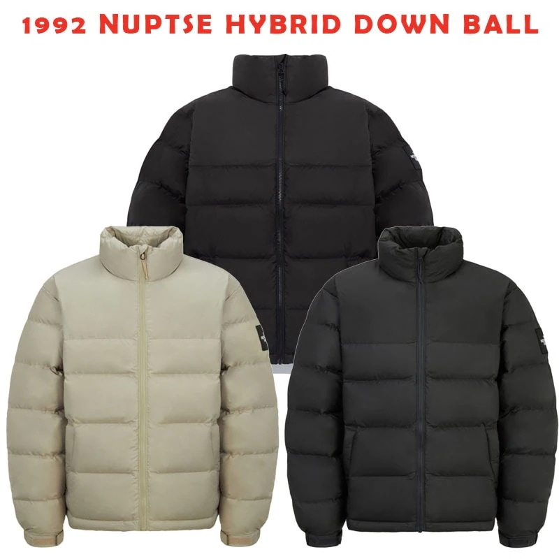 韓国正規品保証 関税負担なし NJ1DQ54A 1992 NUPTSE HYBRID DOWN BALL EX JACKET デイリー 基本 着装 男子 女子 人気 韓国 ファッション 男女共用 アウ