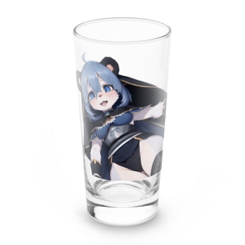 【文字入れ可能受注生産】パンダの女の子　マーガレット ロンググラス