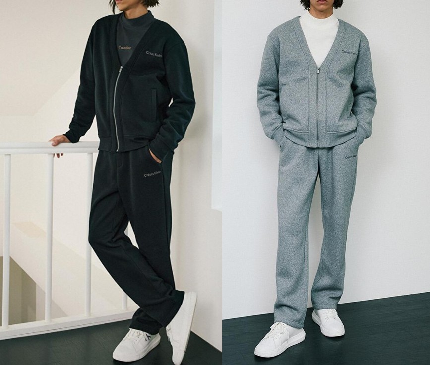 Mens Cardigan Set-Up