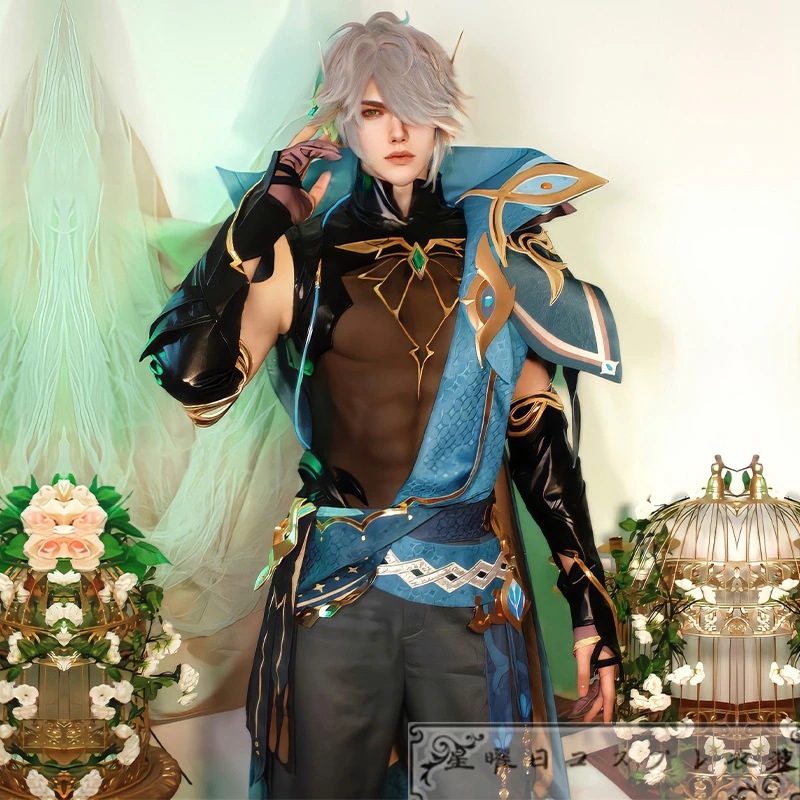 在庫品 原神 げんしん Genshin スメール アルハイゼン Al-haitham Alhaitham コスプレ衣装 コスチューム ハロウィン 変装 仮装