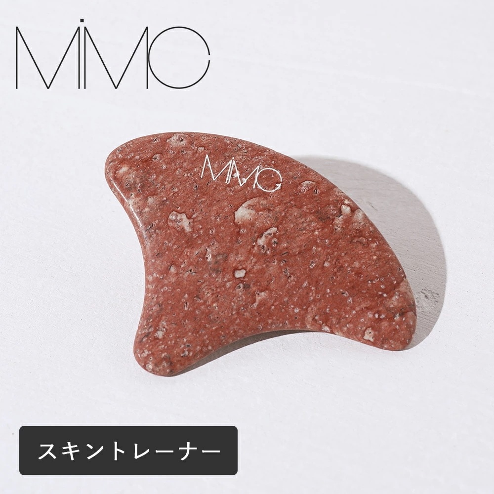 MiMC（エムアイエムシー）スキントレーナー かっさ かっさプレート 天然石 マッサージ 美肌 フェイスライン すっきり 遠赤外線 アースストーン 美容 スキンケア