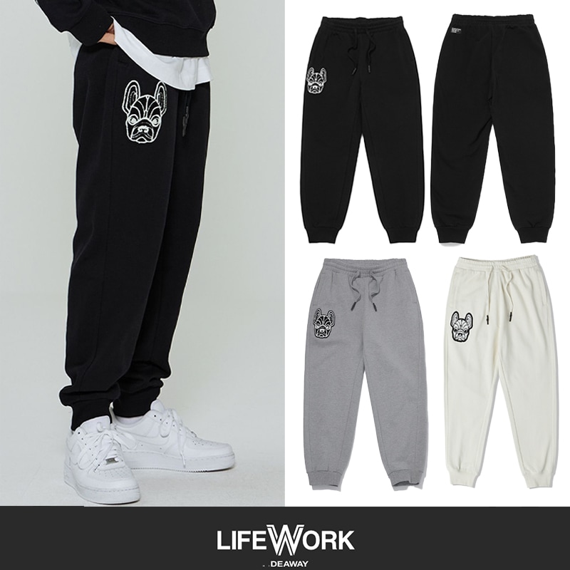 [LlFEWORK] Mini Radoc Buccle Wappen Jogger Pants ミニラドックワッペンジョガーパンツ