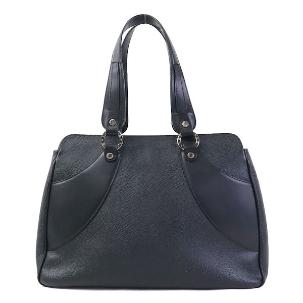 ブルガリ BVLGARI ハンドバッグ レザー ブラック レディース h32577j