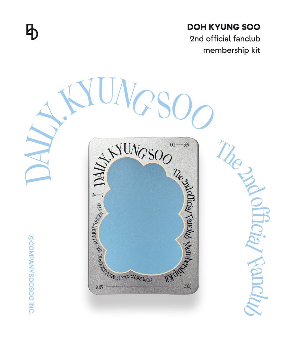 DOH KYUNG SOO - The 2nd Official Fanclub Membership Kit EXO D.O. メンバーシップキット