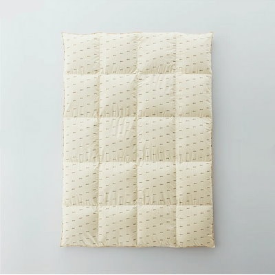 k44☆肩紐カバー　30㎝　デニム風リボン　水色キルティング　リバーシブル k44☆肩紐カバー 30㎝ デニム風リボン 水色キルティング リバーシブル