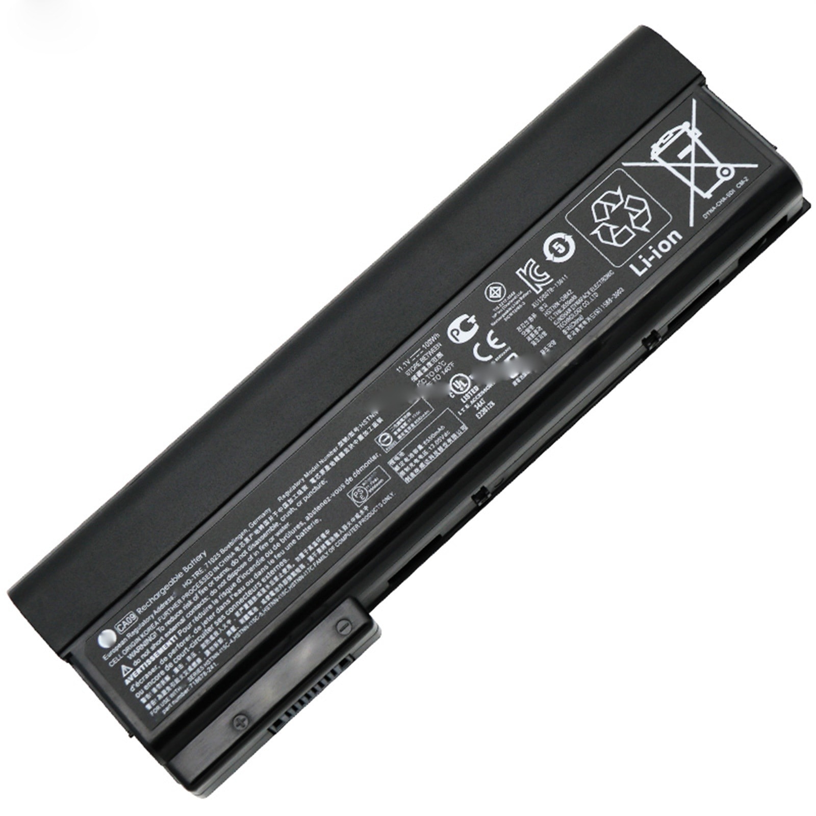 CA09 電池・HPノートパソコン互換 100Wh/8550mAh 640 645 650 655 G1 HSTNN-DB4Z DB4Y CA09 交換用のバッテリー dc909-A1352