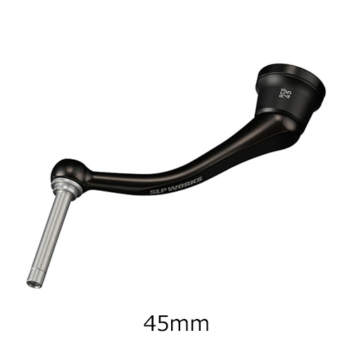 SLPワークス 25RCSマシンカットブラックハンドル45mm 25RCS マシンカットブラックハンドル 45mm 00082436SLP
